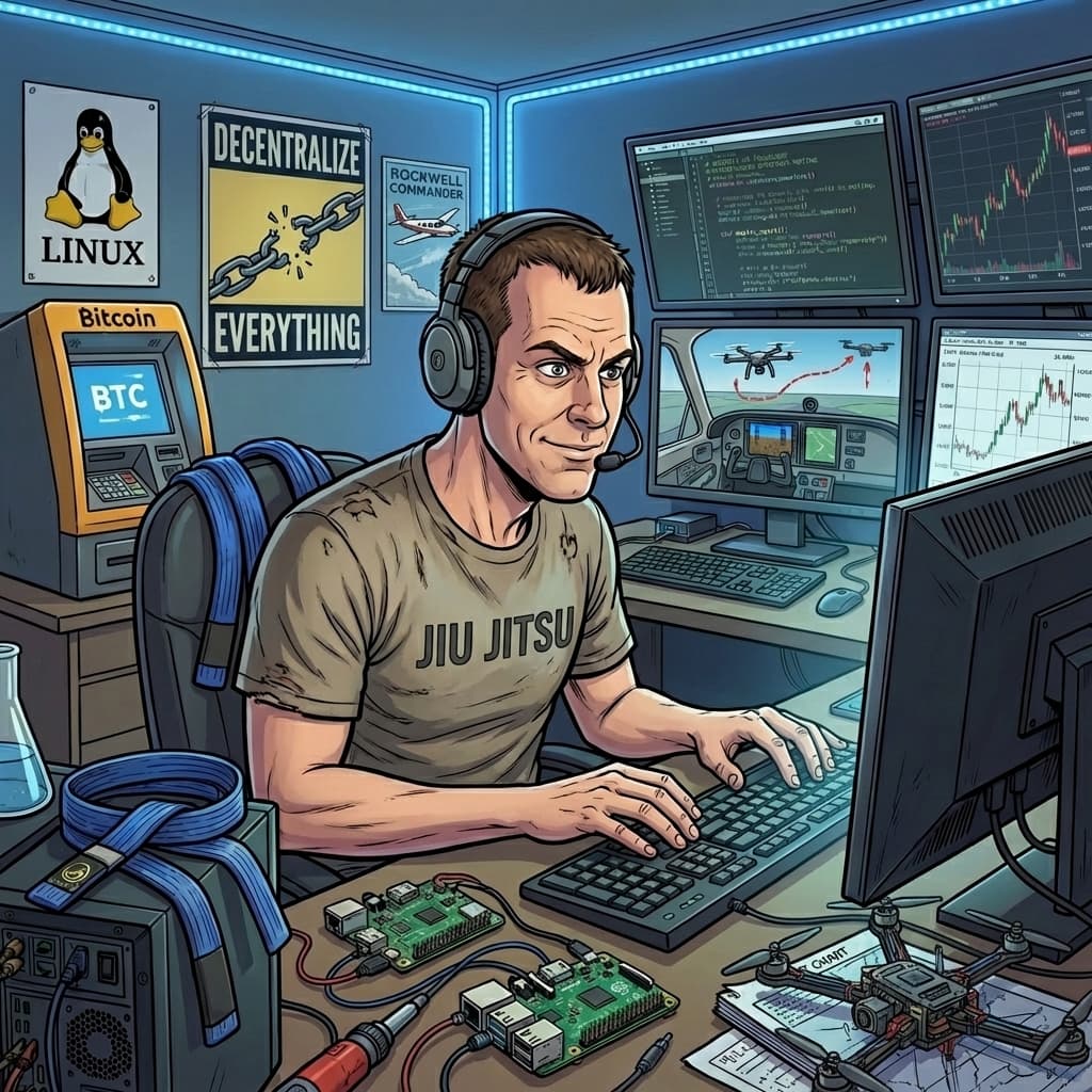 Eric Grill - Builder, Coder, Freedom Maximalist