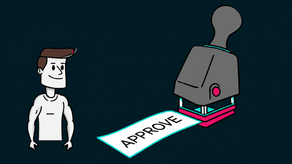 The rubber stamp developer