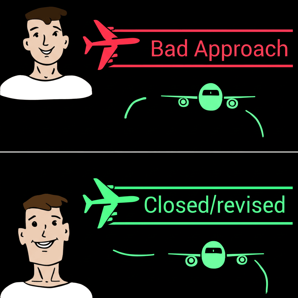The go-around decision