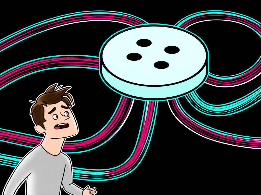 When buttons grow tentacles